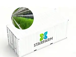 Factory-Customized 40ft Containerized Fodder Growing System