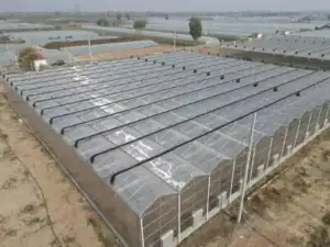 PC Green House Hot-dip Galvanized Steel Frame Greenhouse Kit-5
