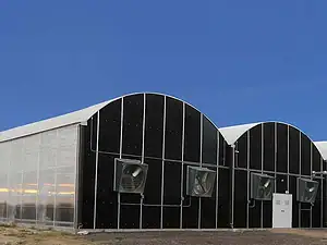 PC Gewächshaus Feuerverzinktes Stahlrahmen-Gewächshaus Kit-2